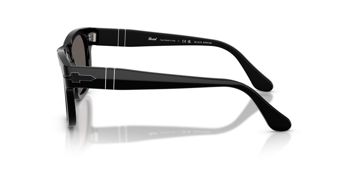 Zonnebrillen persol po3269s b95/b1 negro rectangular unisex maat 52mm - Detailaanzicht