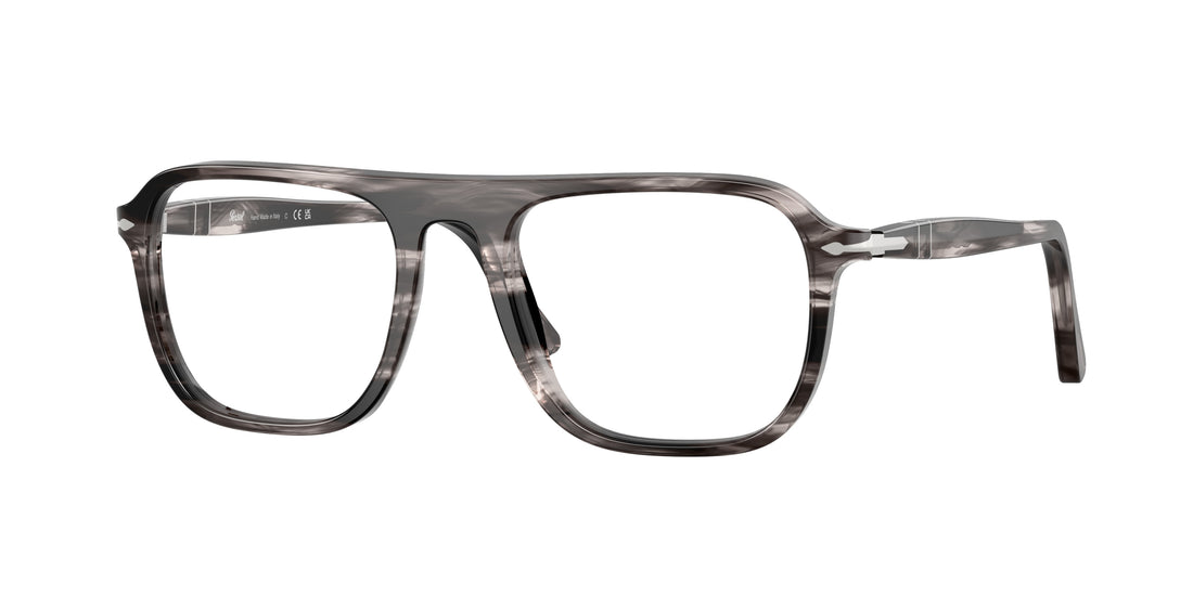 Óculos graduados persol po3359v jacques 1238 negro square unisex tamanho 53mm - Vista principal