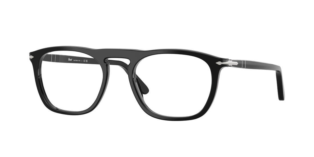 Óculos graduados persol po3391v 95 negro square unisex tamanho 51mm - Vista principal