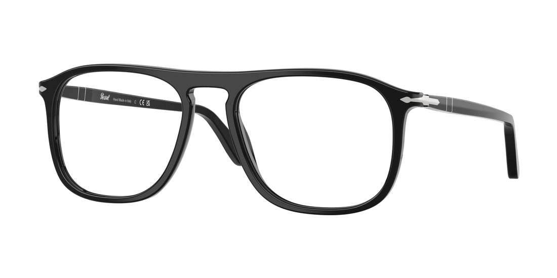 Óculos graduados persol po3392v 95 negro square unisex tamanho 54mm - Vista principal