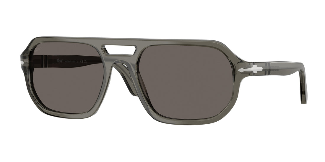 Zonnebrillen persol po3393s guido 1103b1 gris pillow unisex maat 59mm - Hoofdaanzicht