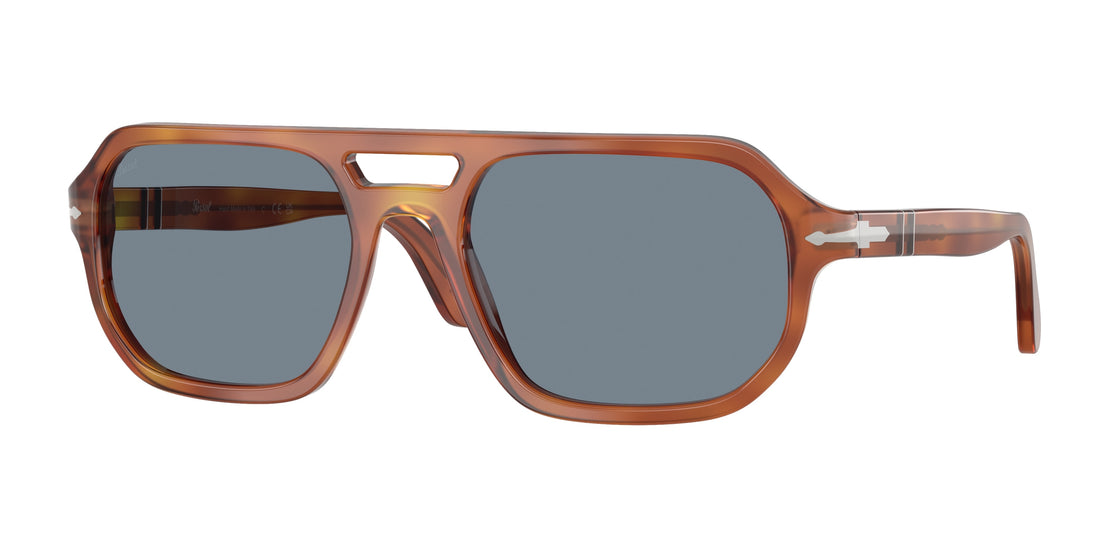 Zonnebrillen persol po3393s guido 96/56 marron pillow unisex maat 56mm - Hoofdaanzicht