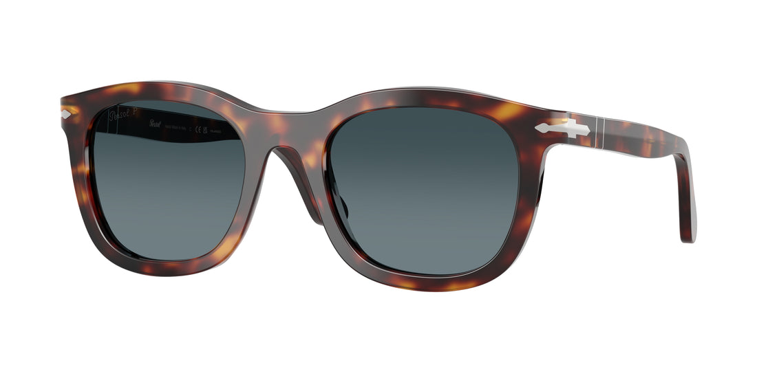 Zonnebrillen persol po3395s 24/s3 havana pantos unisex maat 52mm - Hoofdaanzicht