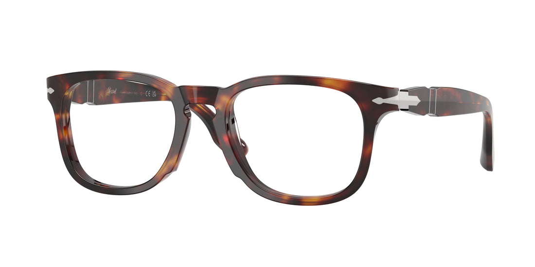 Occhiali da vista persol po8003v 24 havana pantos unisex taglia 52mm - Vista principale