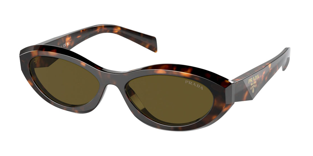 Lunettes de soleil prada pr 26zs 14l09z verde irregular femelle taille 55mm - Vue principale