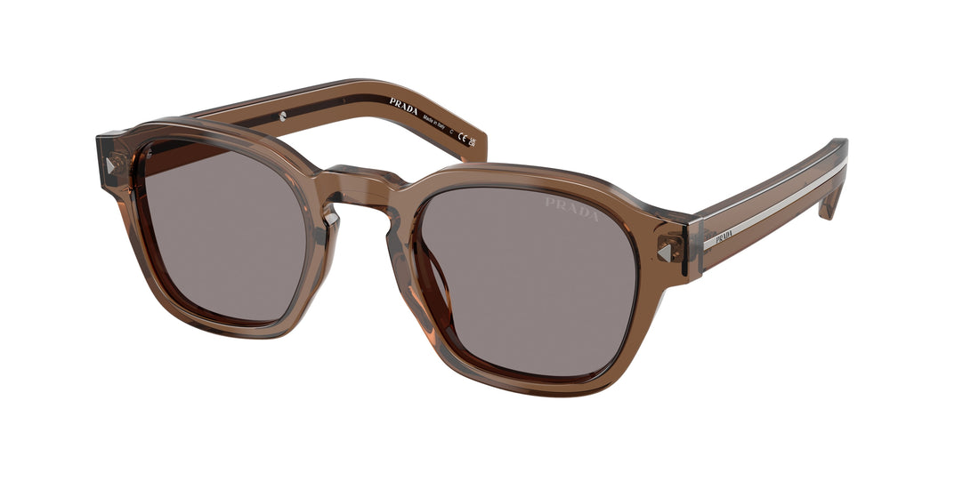 Óculos de sol prada pr a16s 28i03d transparente pantos masculino tamanho 49mm - Vista principal