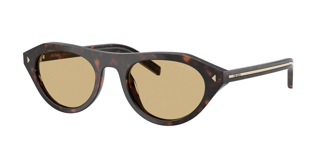 Óculos de sol prada pr b15s 17n70r havana irregular femenino tamanho 51mm - Vista principal