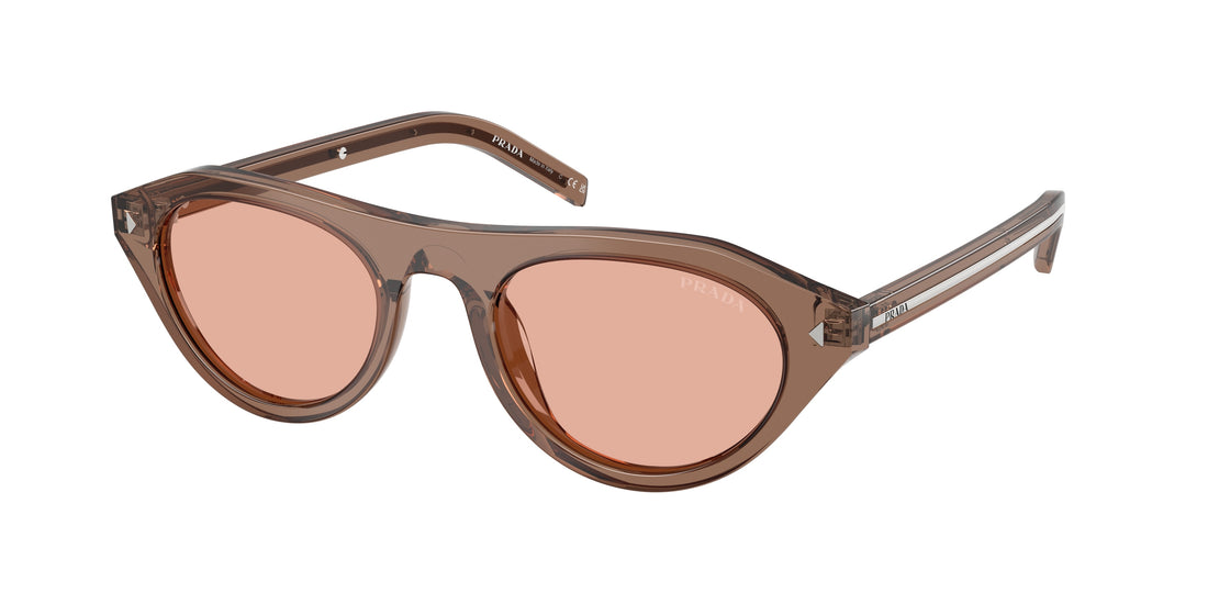 Gafas de sol prada pr b15s 28i50w transparente irregular femenino talla 51mm - Vista principal