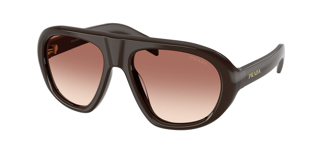 Sonnenbrillen prada pr c05s 27i70x marron irregular femenino größe 57mm - Hauptansicht