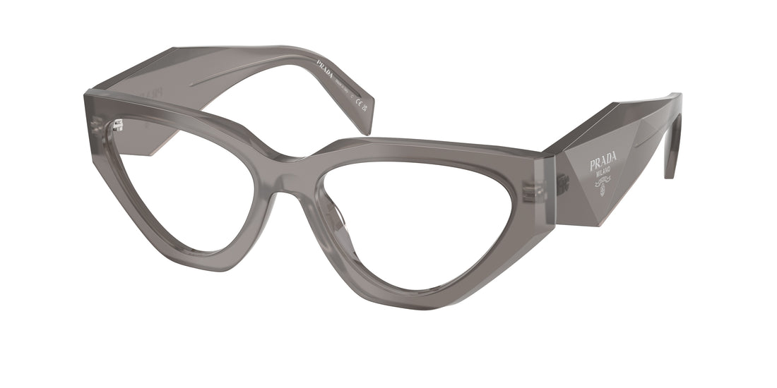 Brillen prada pr c07v 27g1o1 gris irregular femenino größe 54mm - Hauptansicht
