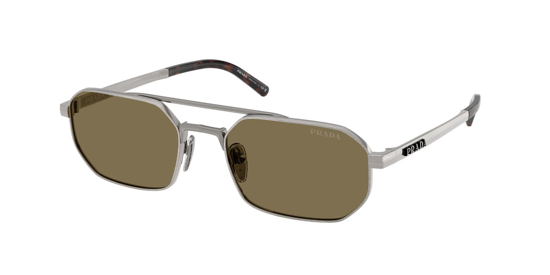 Óculos de sol prada pr d53s 23j90f gris irregular masculino tamanho 55mm - Vista principal