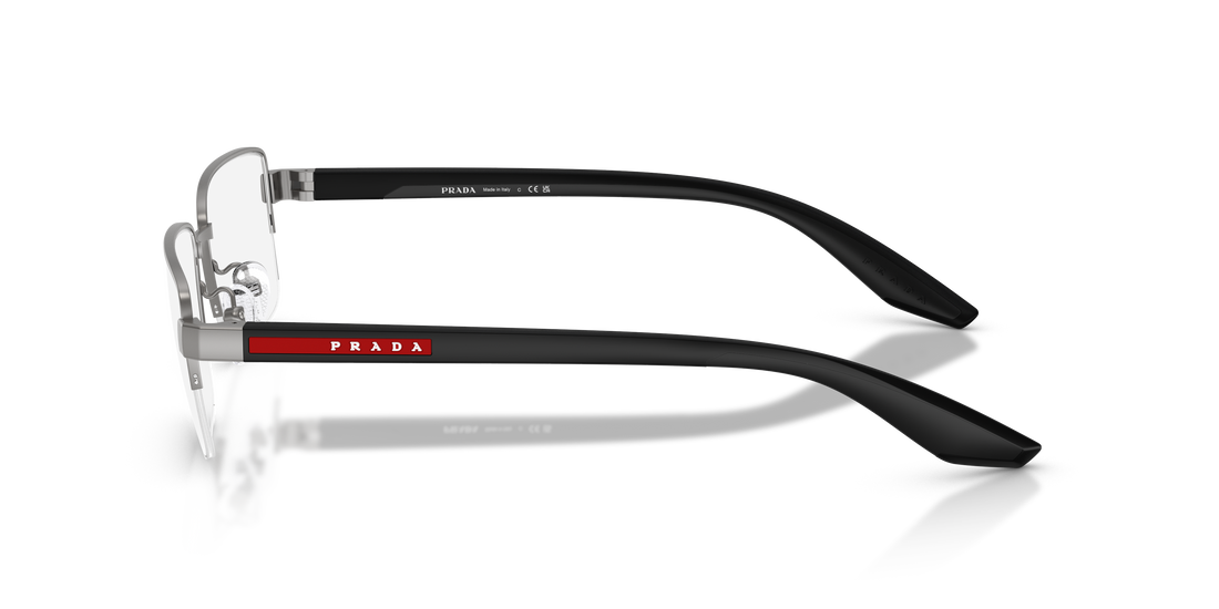 Prescription glasses prada linea rossa ps 51sv 7cq1o1 gris pillow masculino size 54mm - Detailed view