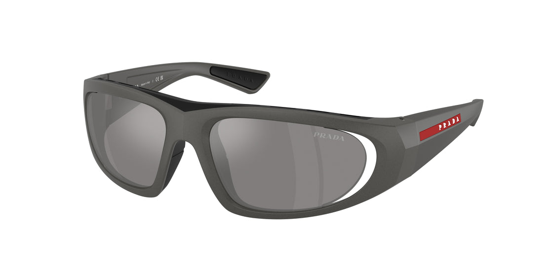 Gafas de sol prada linea rossa ps b03s 16x7w1 gris irregular masculino talla 57mm - Vista principal