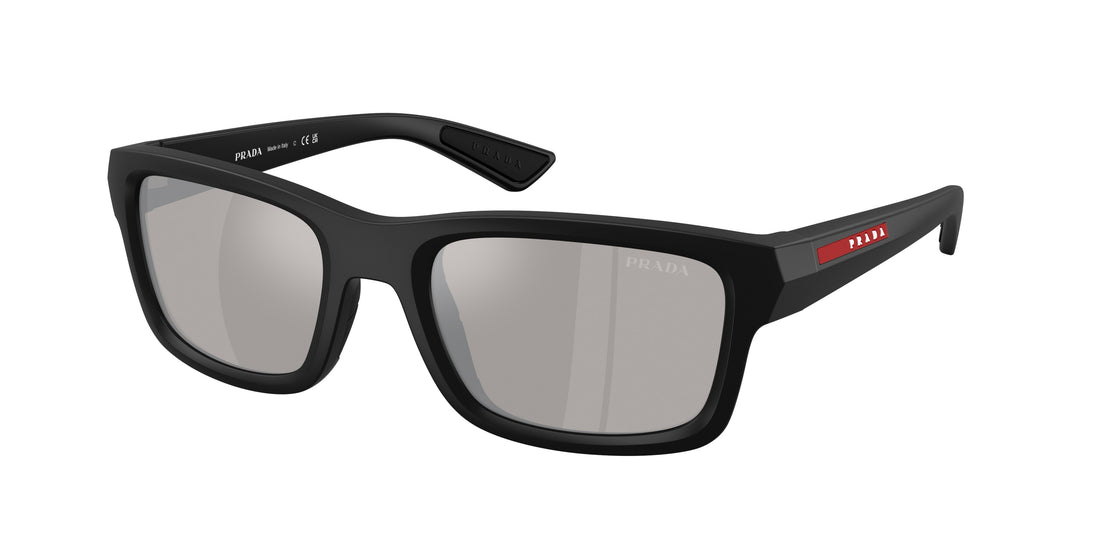 Óculos de sol prada linea rossa ps b10s 1bo80z negro irregular masculino tamanho 54mm - Vista principal