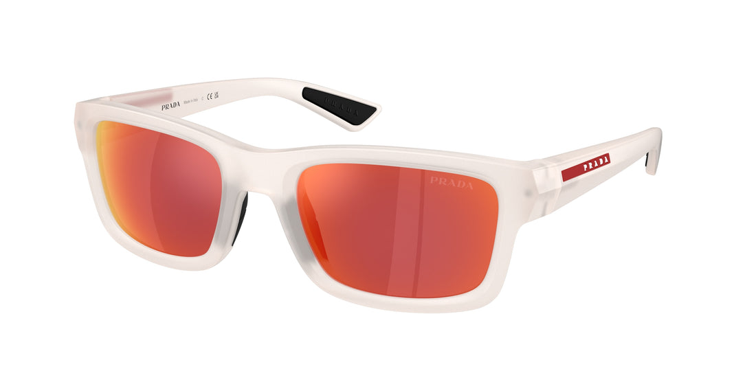 Óculos de sol prada linea rossa ps b10s 28m90z transparente irregular masculino tamanho 54mm - Vista principal