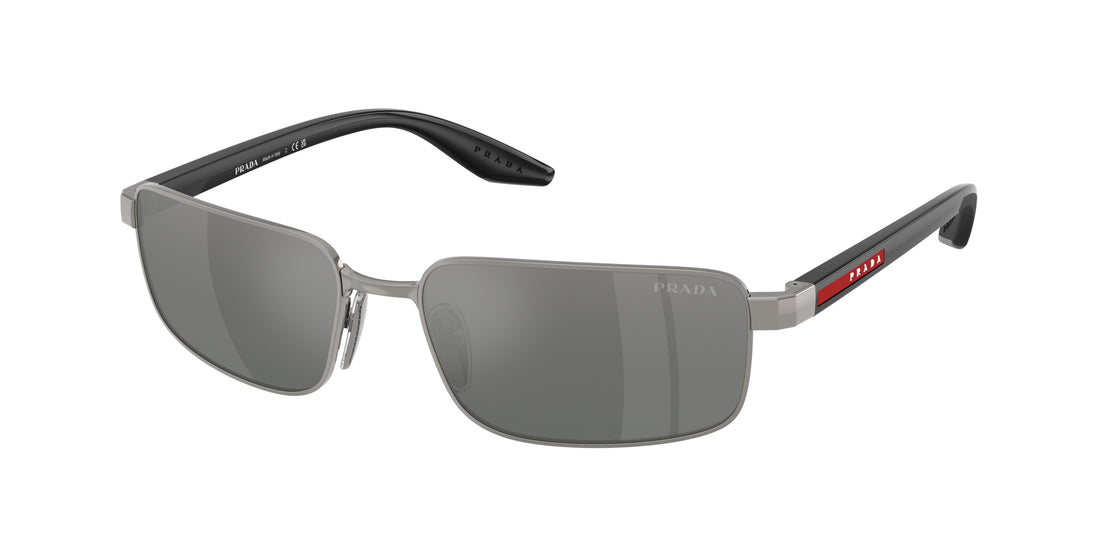 Óculos de sol prada linea rossa ps b54s 5av41a gris rectangular masculino tamanho 59mm - Vista principal