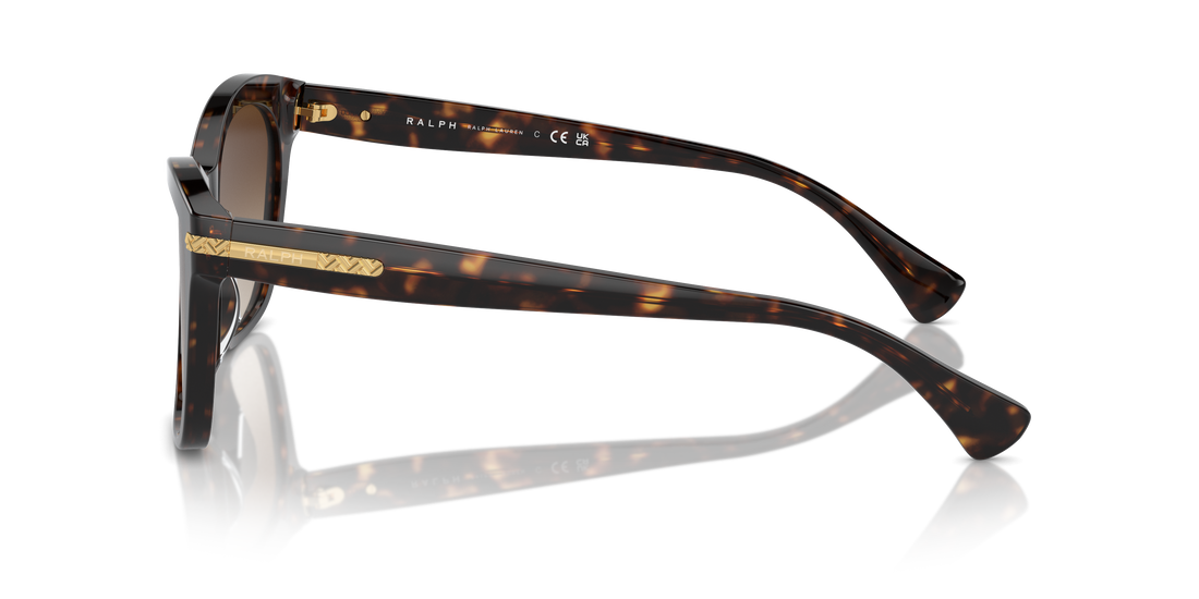 Occhiali da sole ralph ra5310u 500313 marron square femenino taglia 56mm - Vista dettagliata