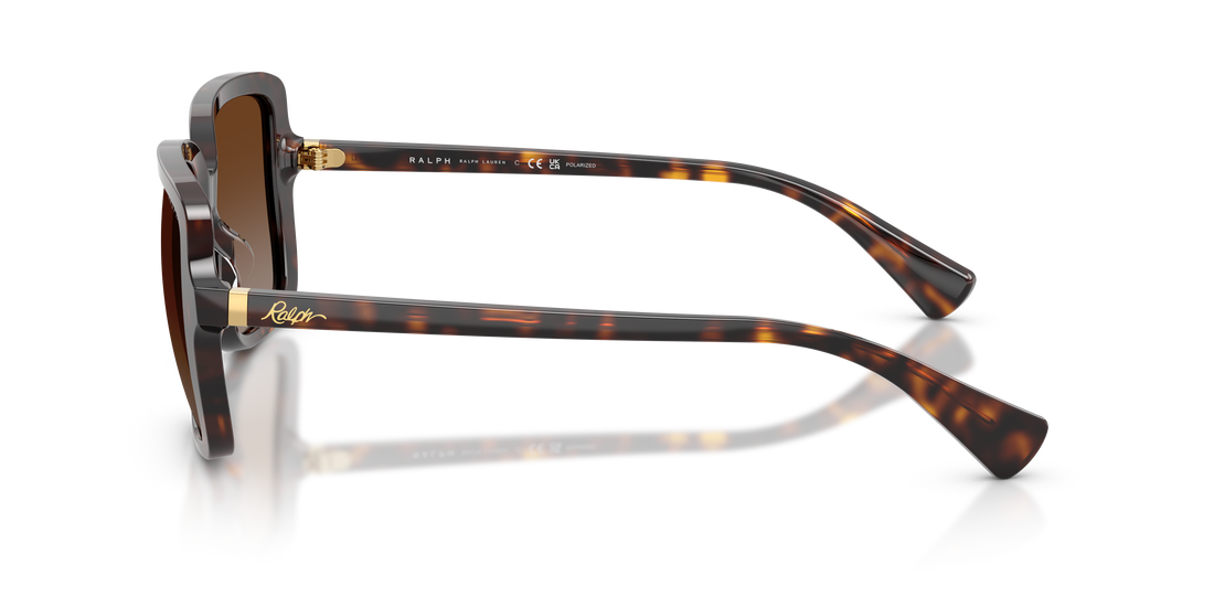Occhiali da sole ralph ra5333u 5003t5 havana square femenino taglia 56mm - Vista dettagliata