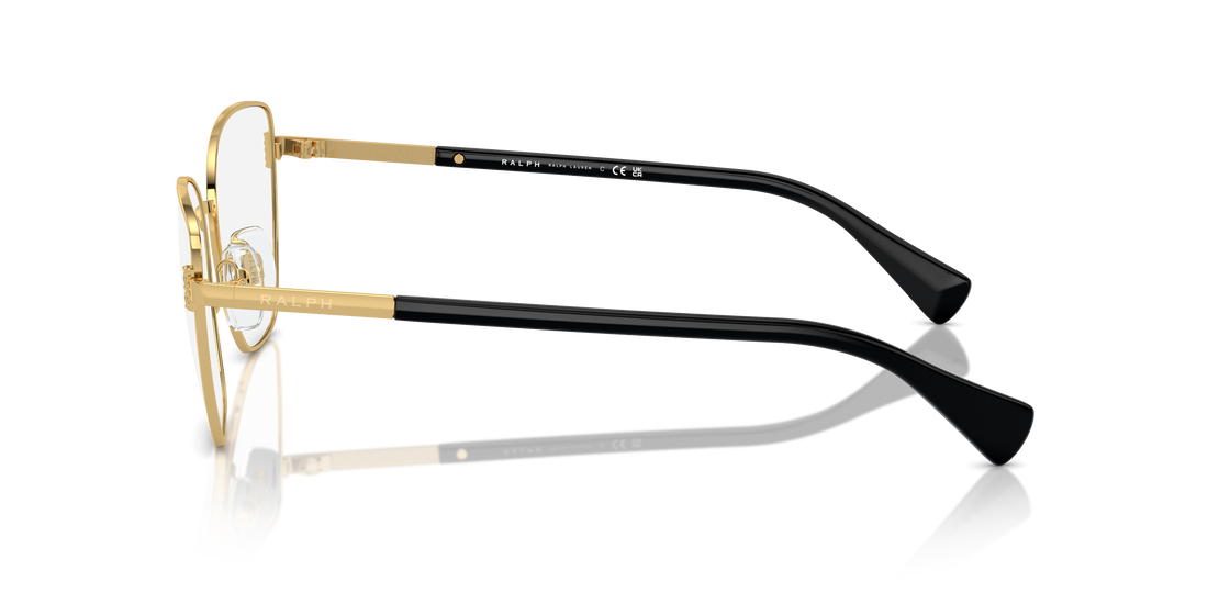 Brillen ralph ra6060 9443 dorado cat eye femenino größe 56mm - Detailansicht