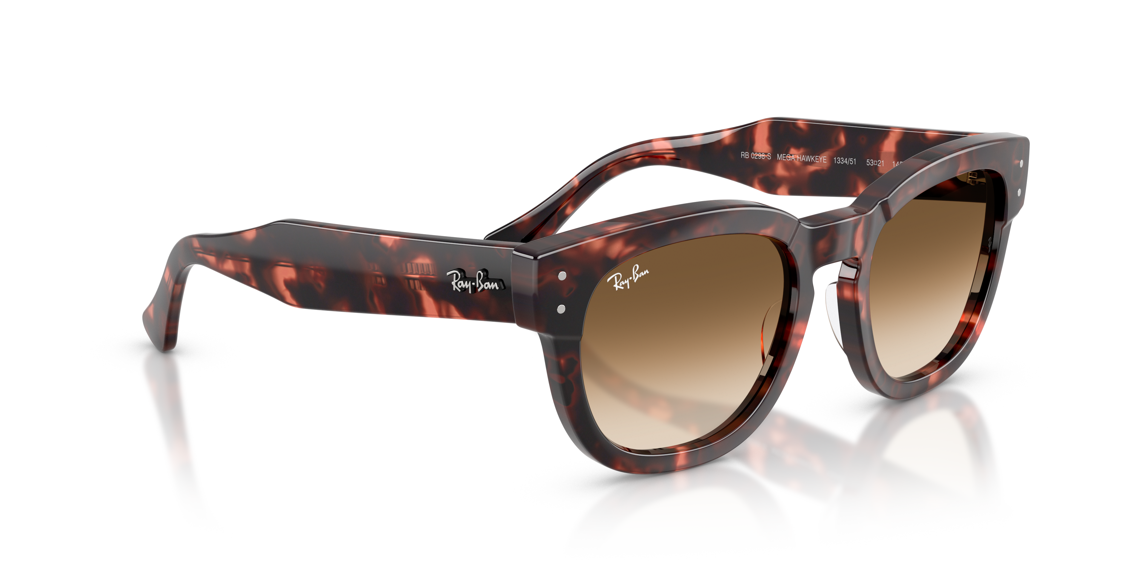 RAY-BAN RB0298S MEGA HAWKEYE 133451 53