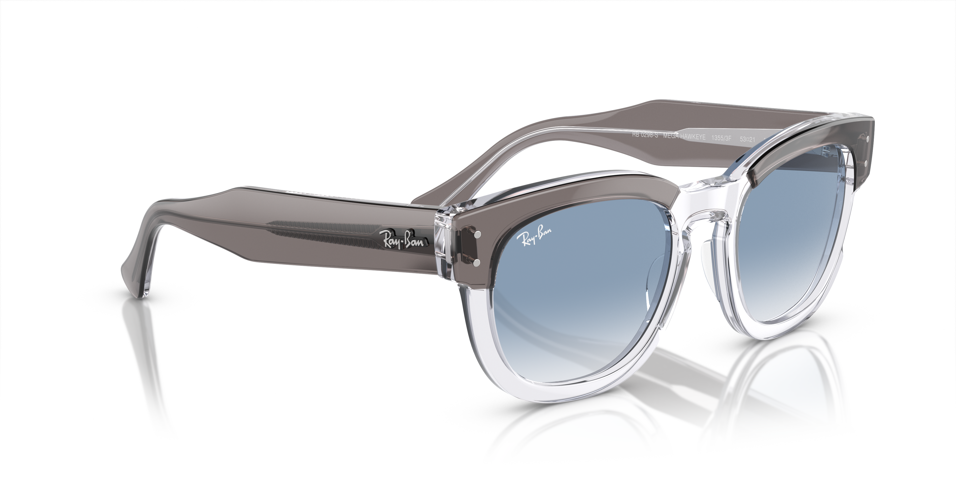 RAY-BAN RB0298S MEGA HAWKEYE 13553F 53