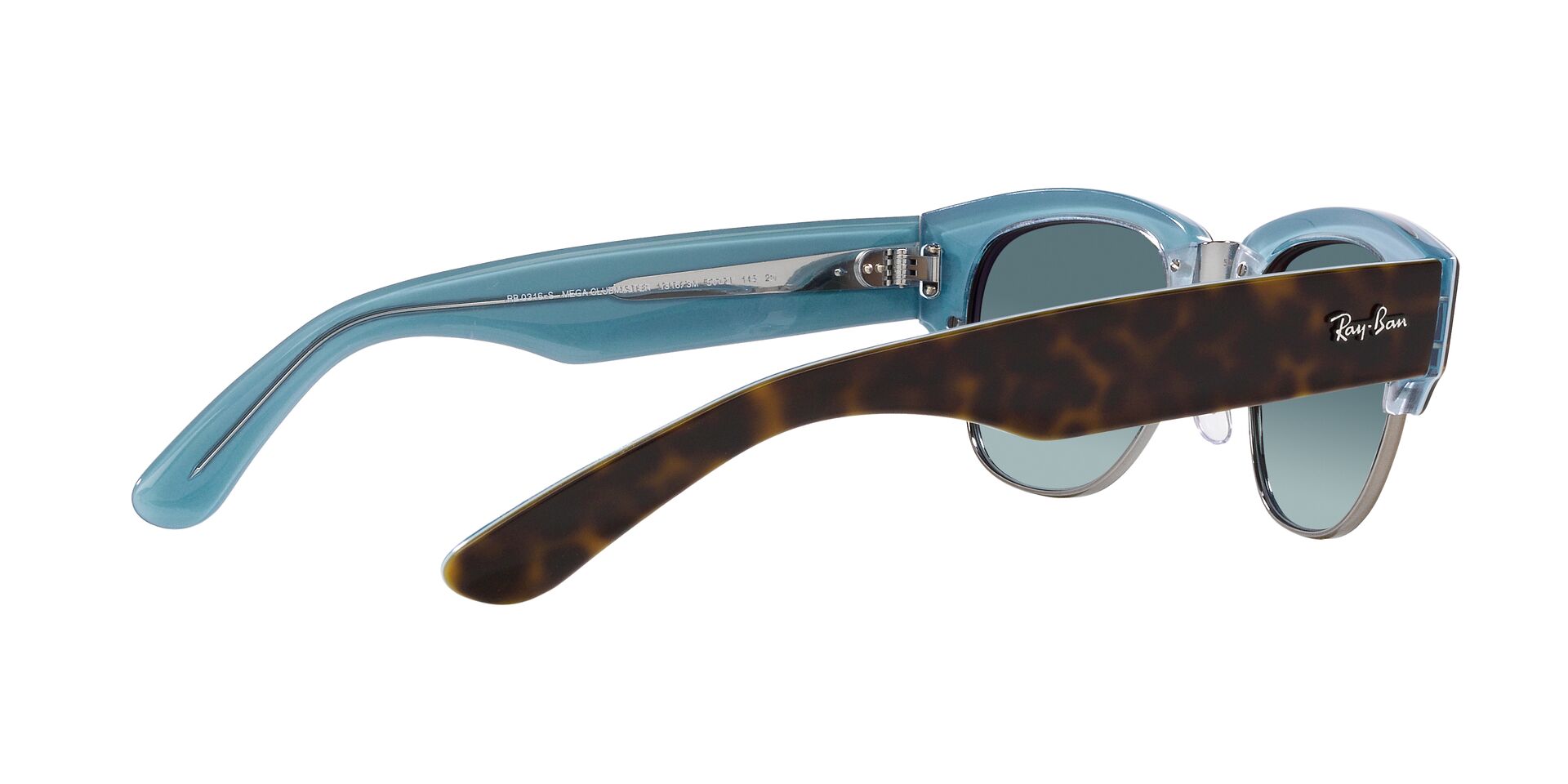 RAY-BAN RB0316S MEGA CLUBMASTER 13163M 53