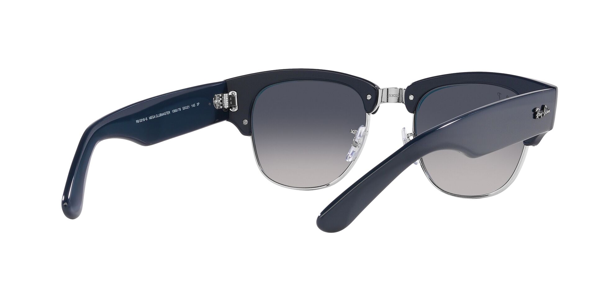 RAY-BAN RB0316S MEGA CLUBMASTER 136678 53