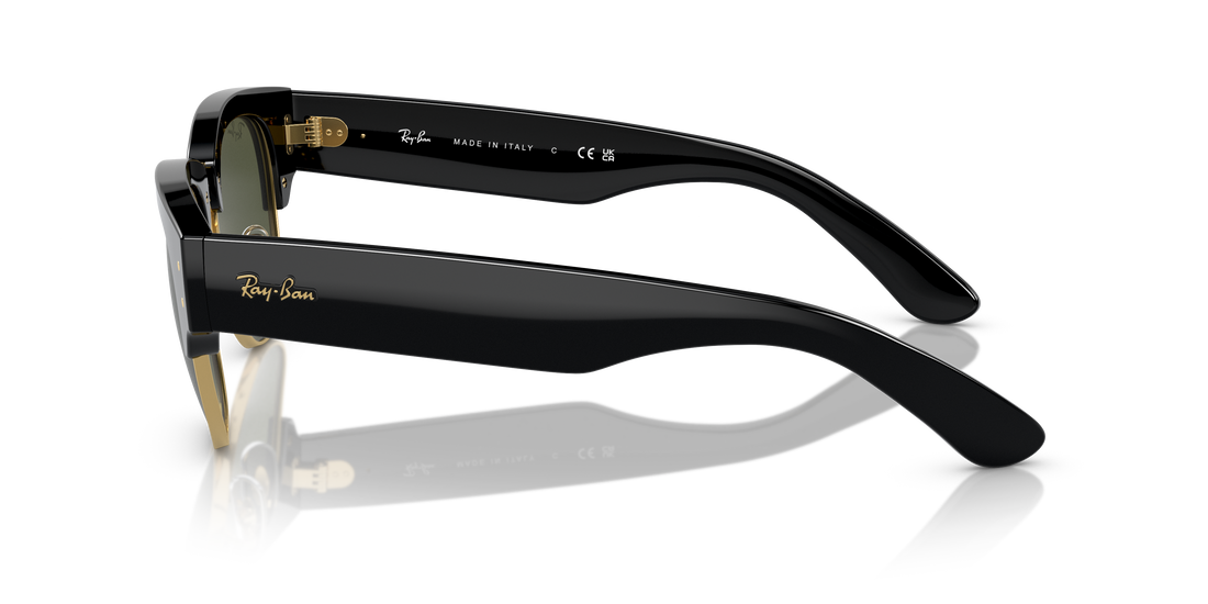 Lunettes de soleil ray-ban rb0316s mega clubmaster 901/31 unisex taille 50mm - Vue détaillée