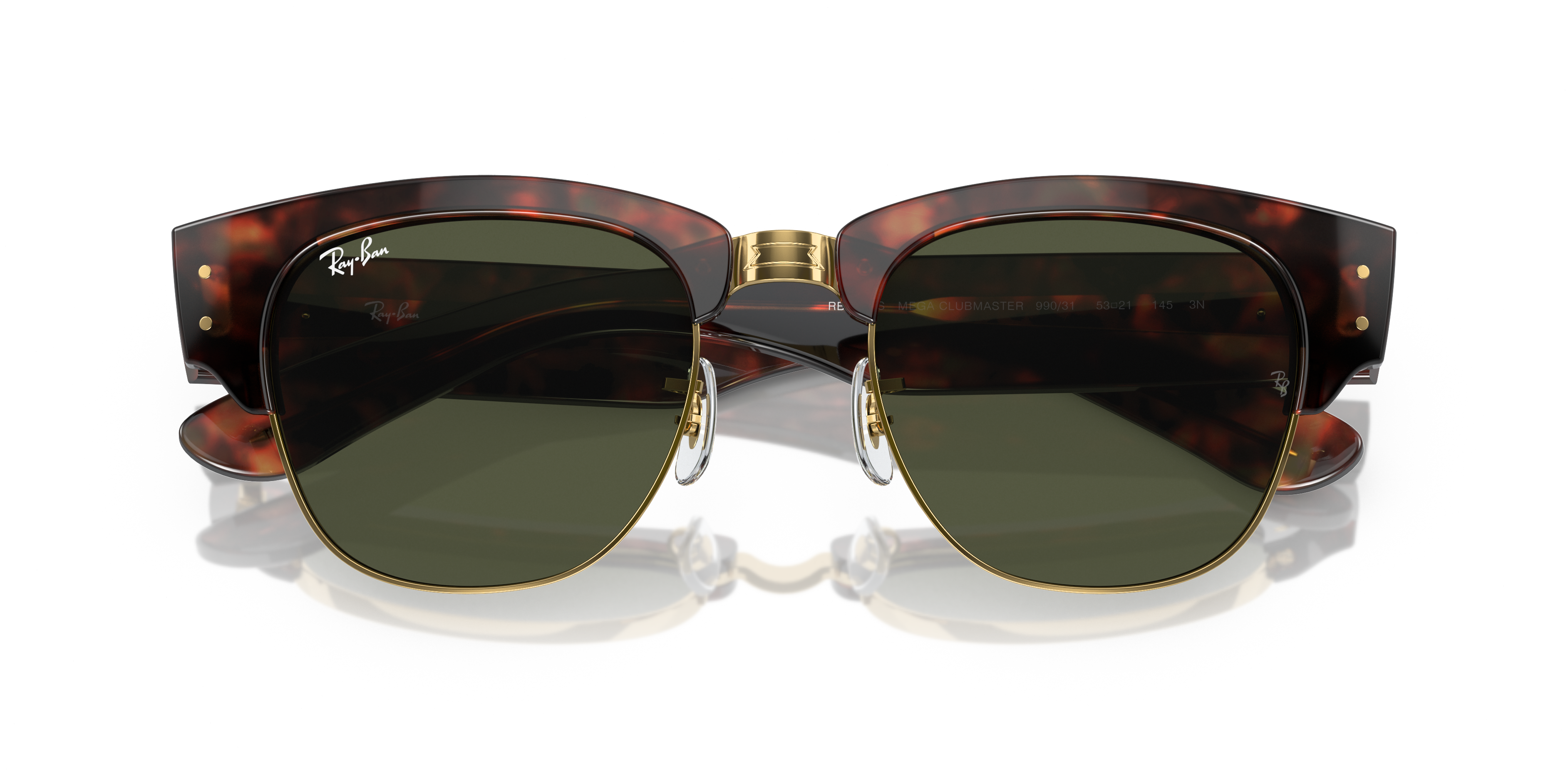 RAY-BAN RB0316S MEGA CLUBMASTER 990/31 53