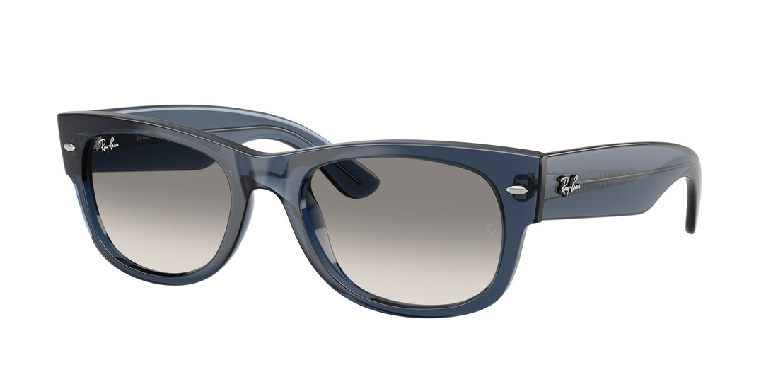 Óculos de sol ray-ban rb0832s mega wayfarer ii 684532 azul square unisex tamanho 55mm - Vista principal