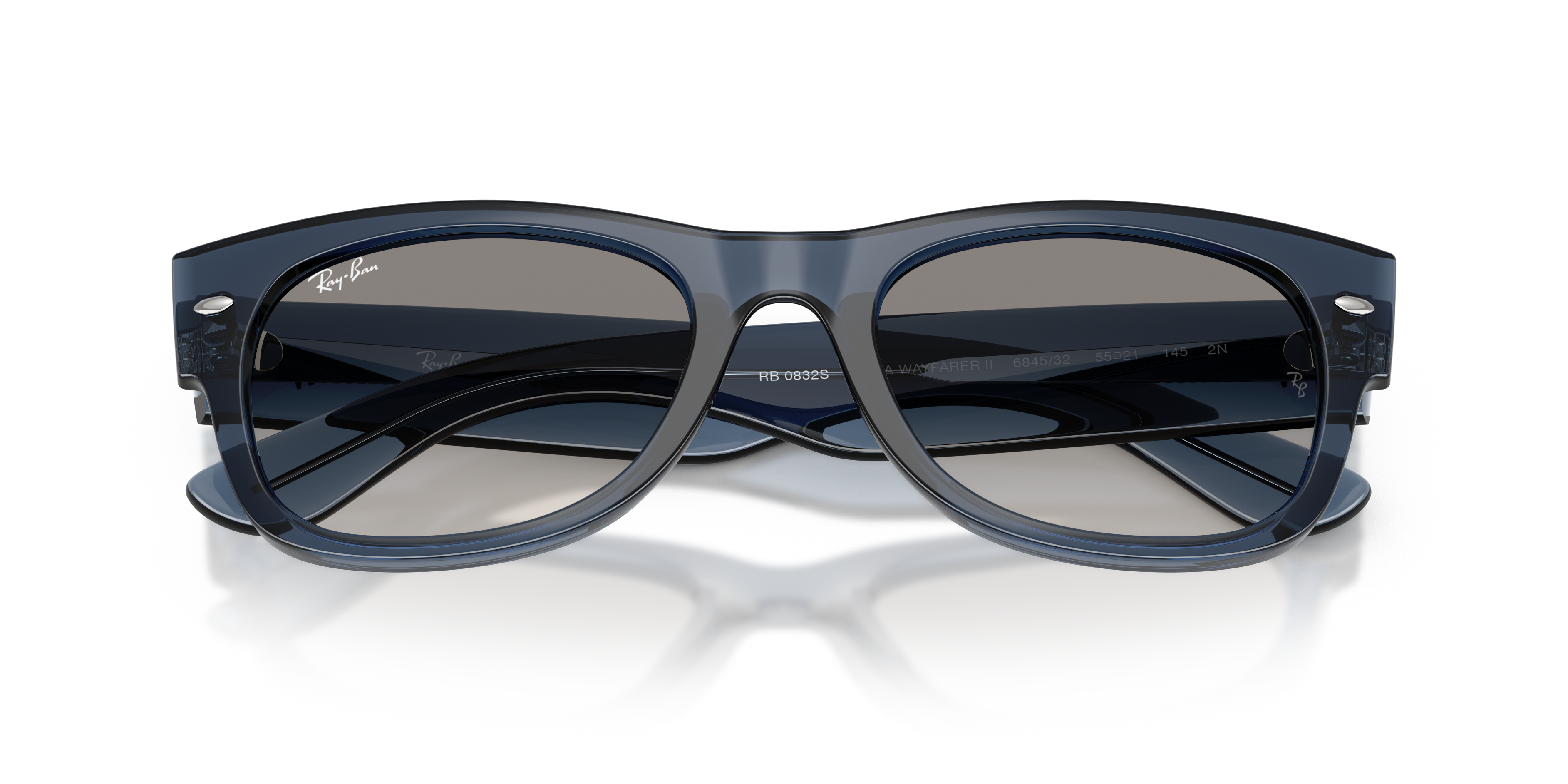 RAY-BAN RB0832S MEGA WAYFARER II 684532 55
