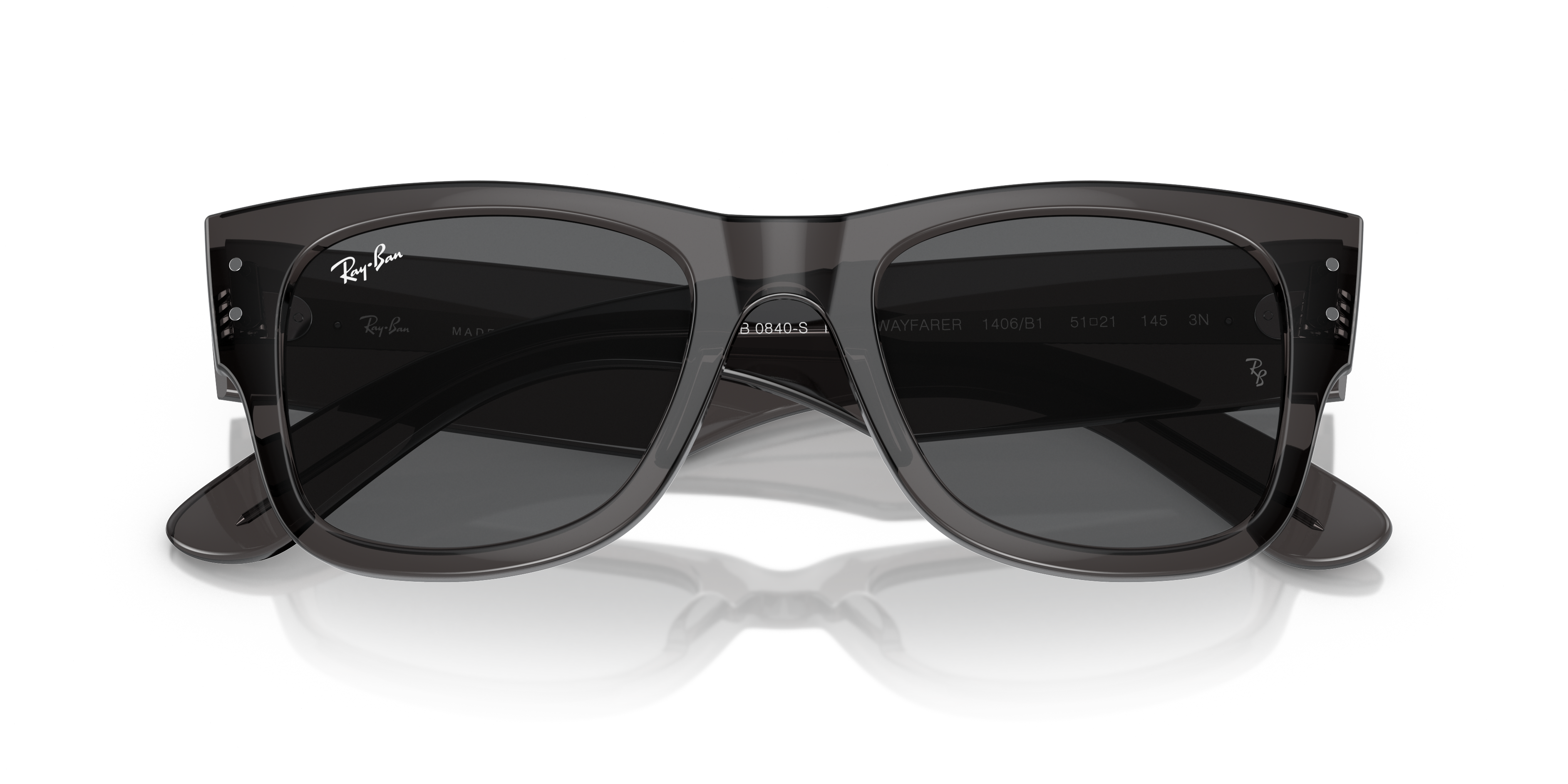 RAY-BAN RB0840S MEGA WAYFARER 1406B1 51