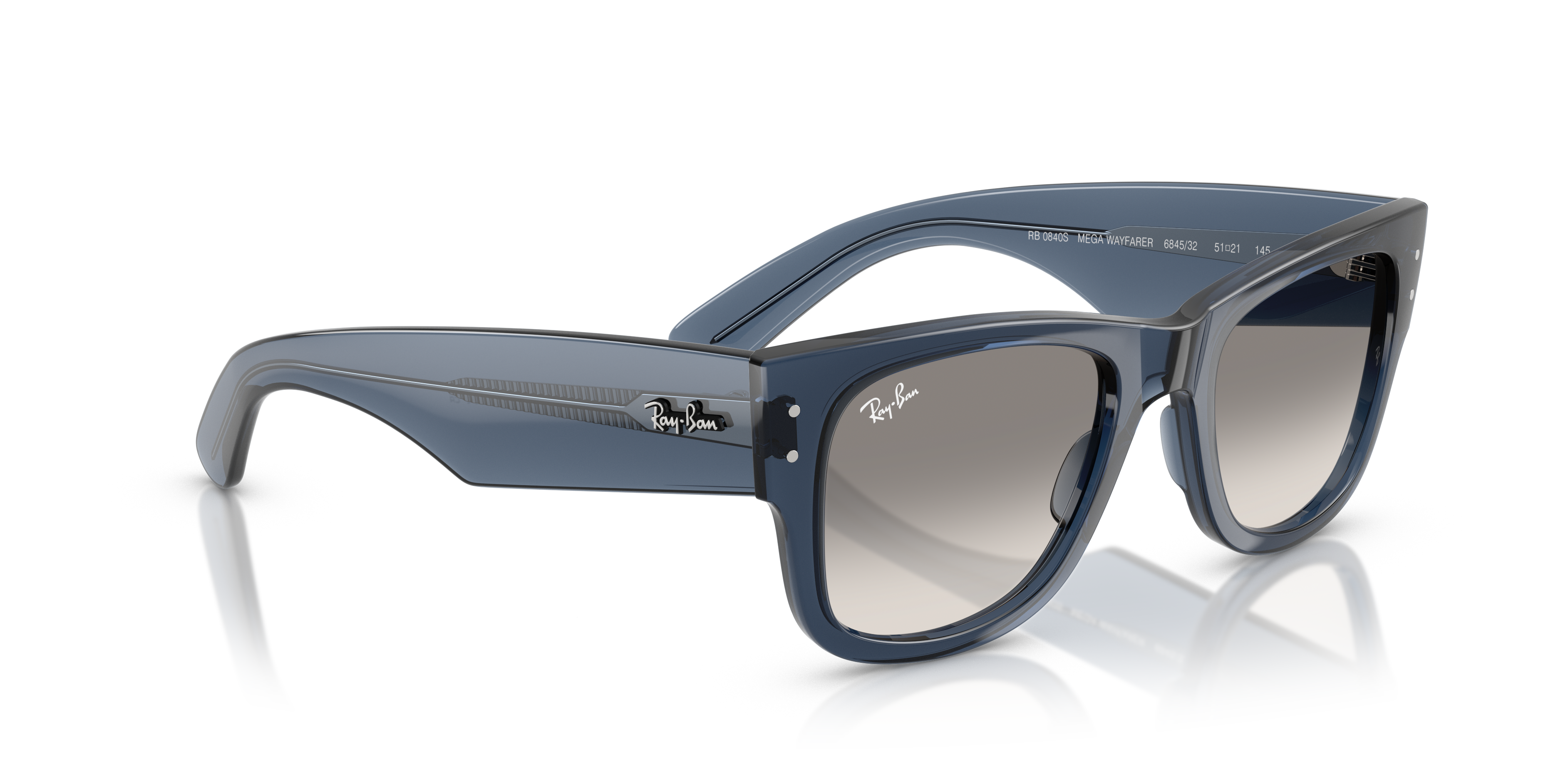 RAY-BAN RB0840S MEGA WAYFARER 684532 51