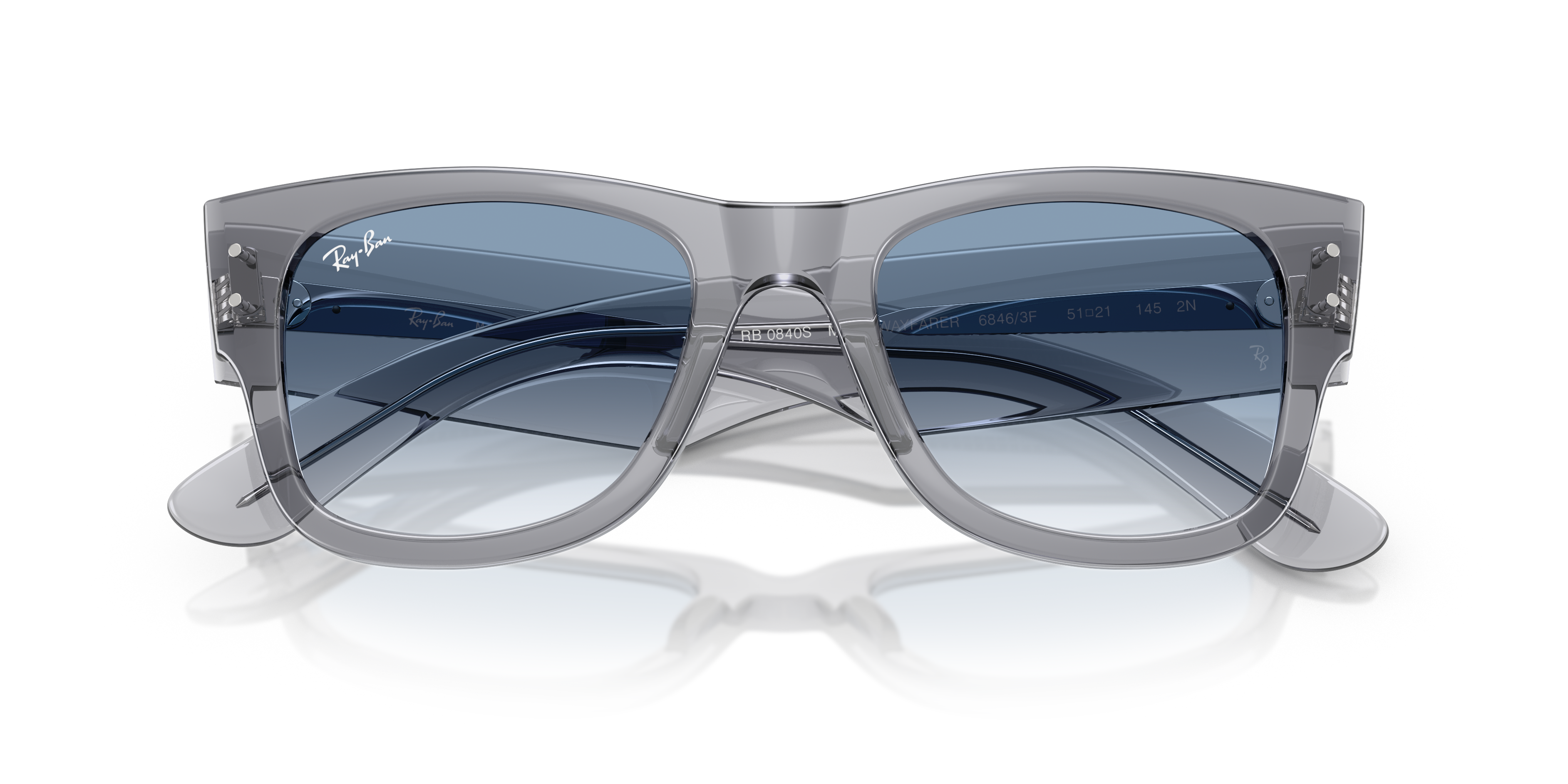 RAY-BAN RB0840S MEGA WAYFARER 68463F 51
