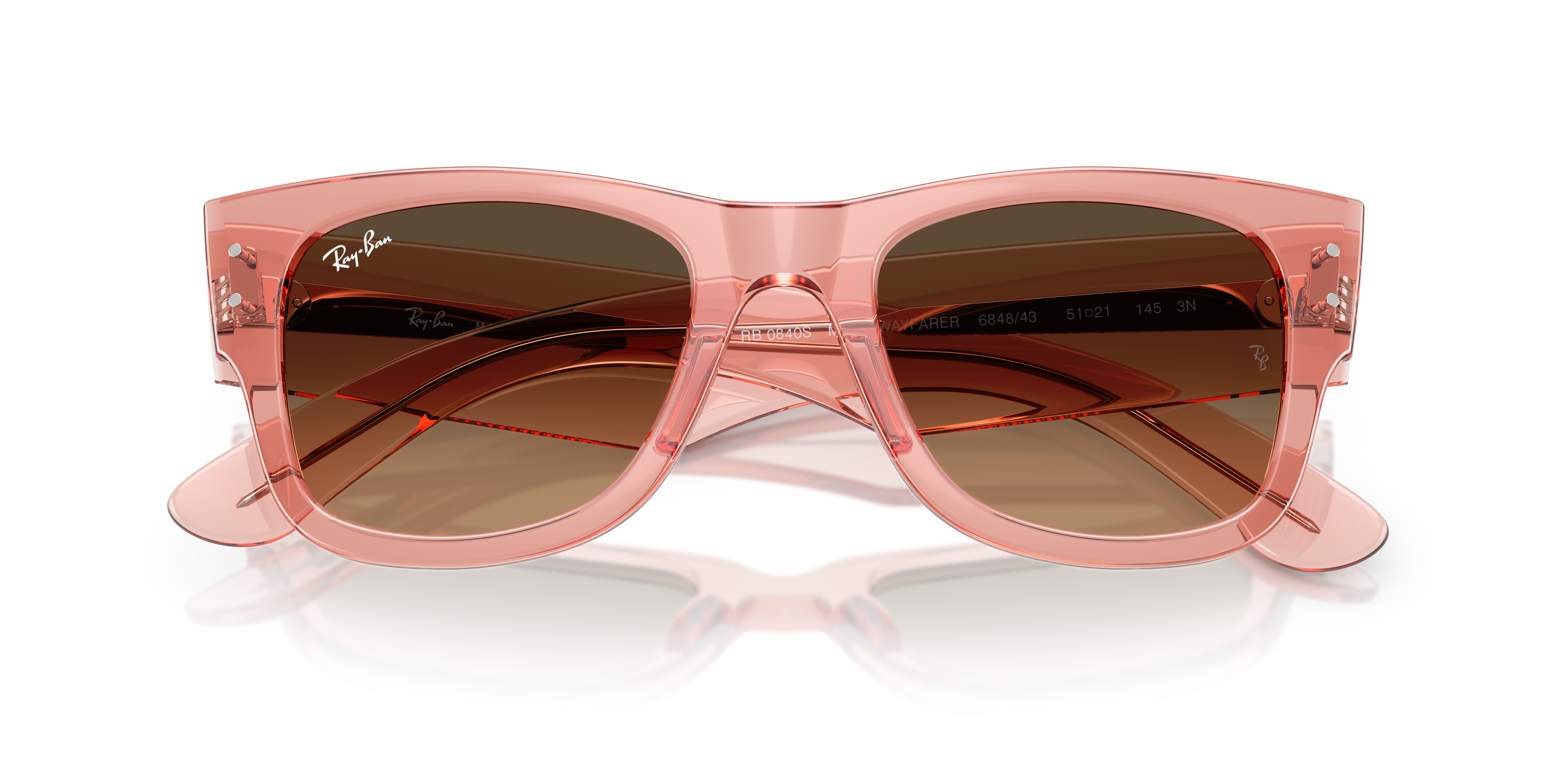 RAY-BAN RB0840S MEGA WAYFARER 684843 51