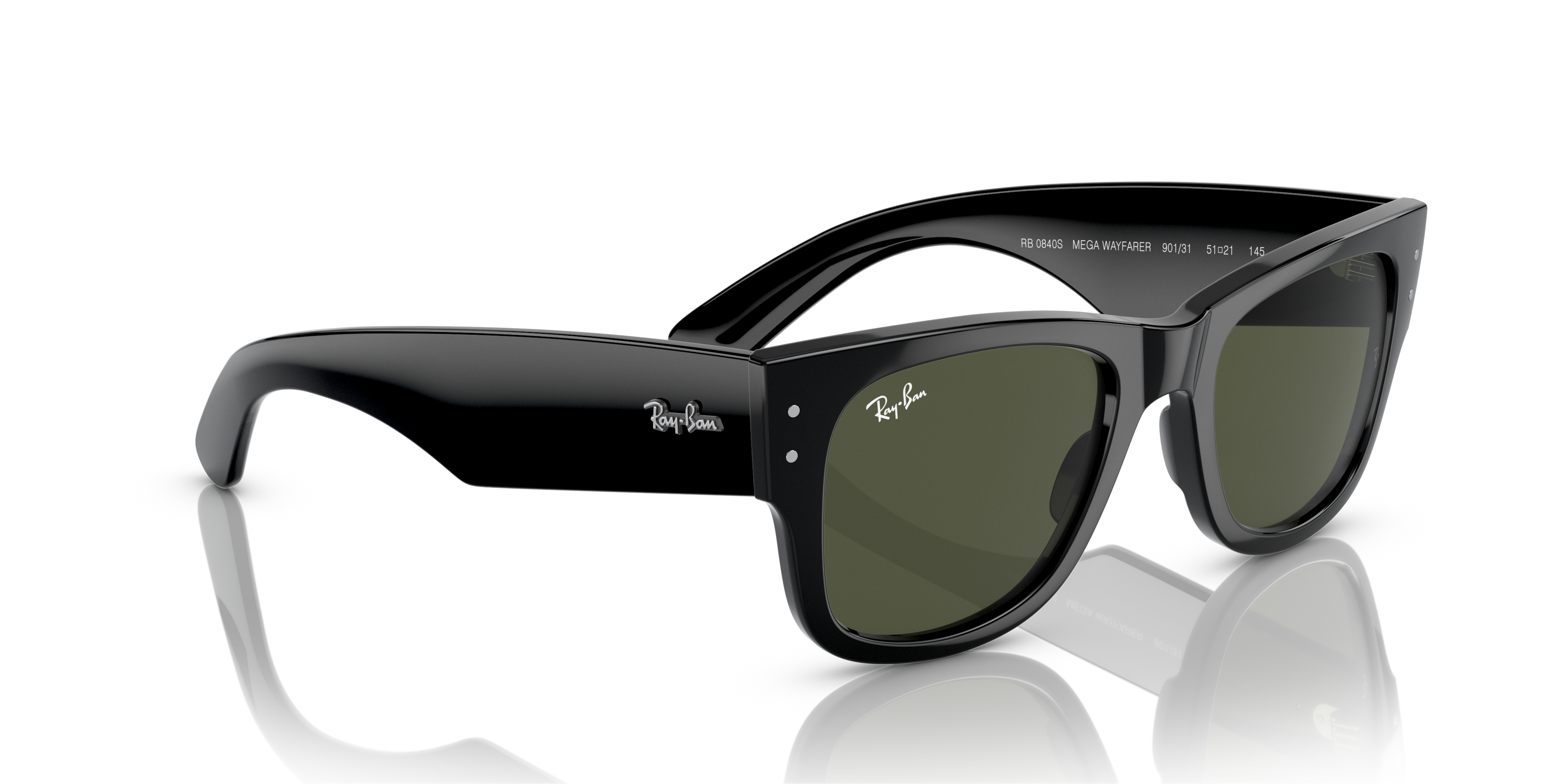Ray-Ban RB0840S Mega Wayfarer 901/31 51