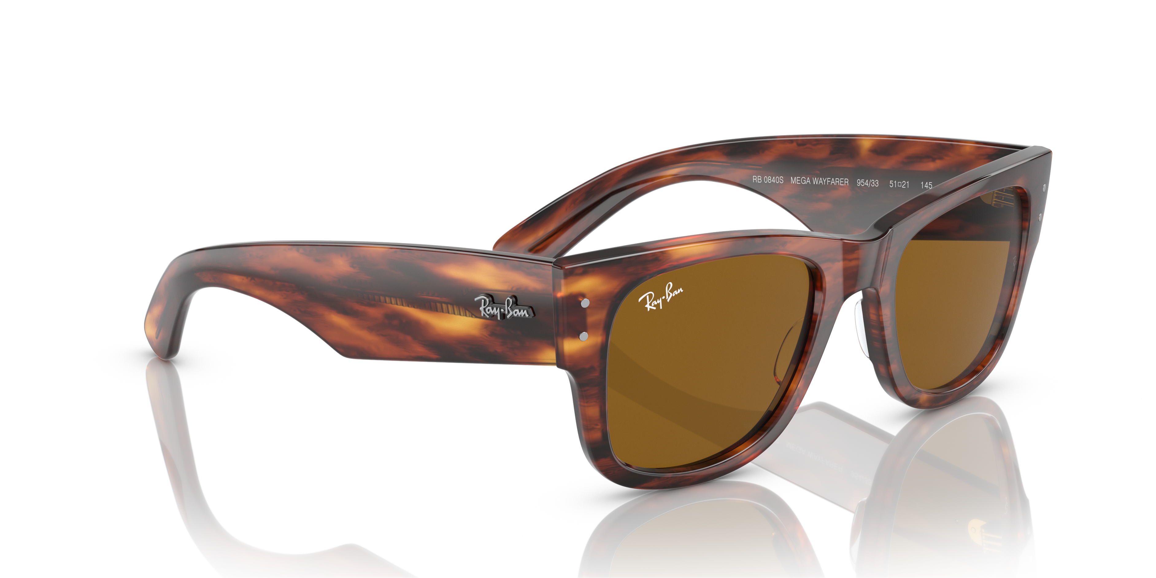 RAY-BAN RB0840S MEGA WAYFARER 954/33 51