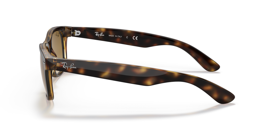 Lunettes de soleil ray-ban rb2132 new wayfarer 710/51 unisex taille 55mm - Vue détaillée