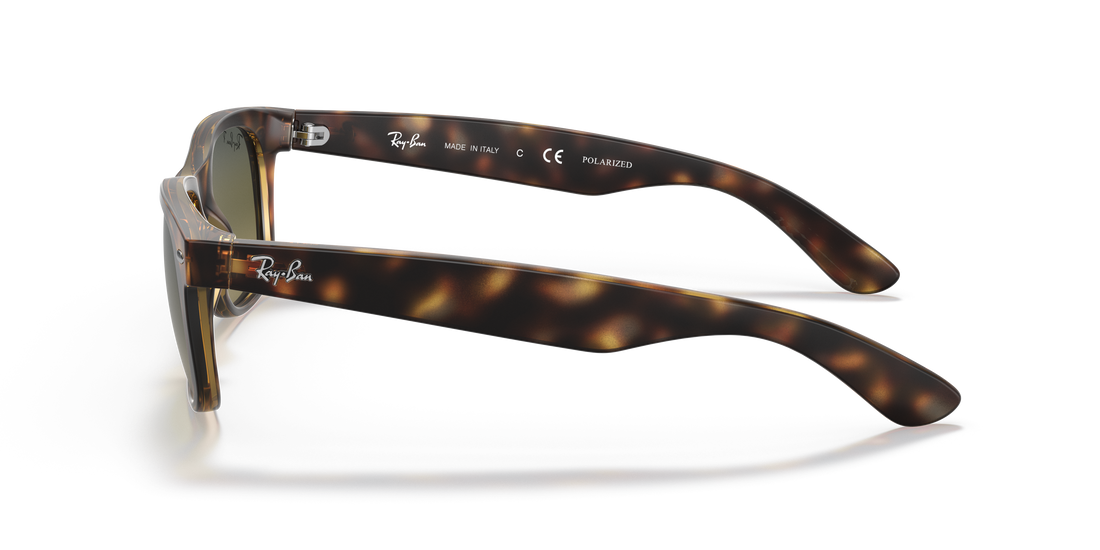 Occhiali da sole ray-ban rb2132 new wayfarer 894/76 unisex taglia 55mm - Vista dettagliata