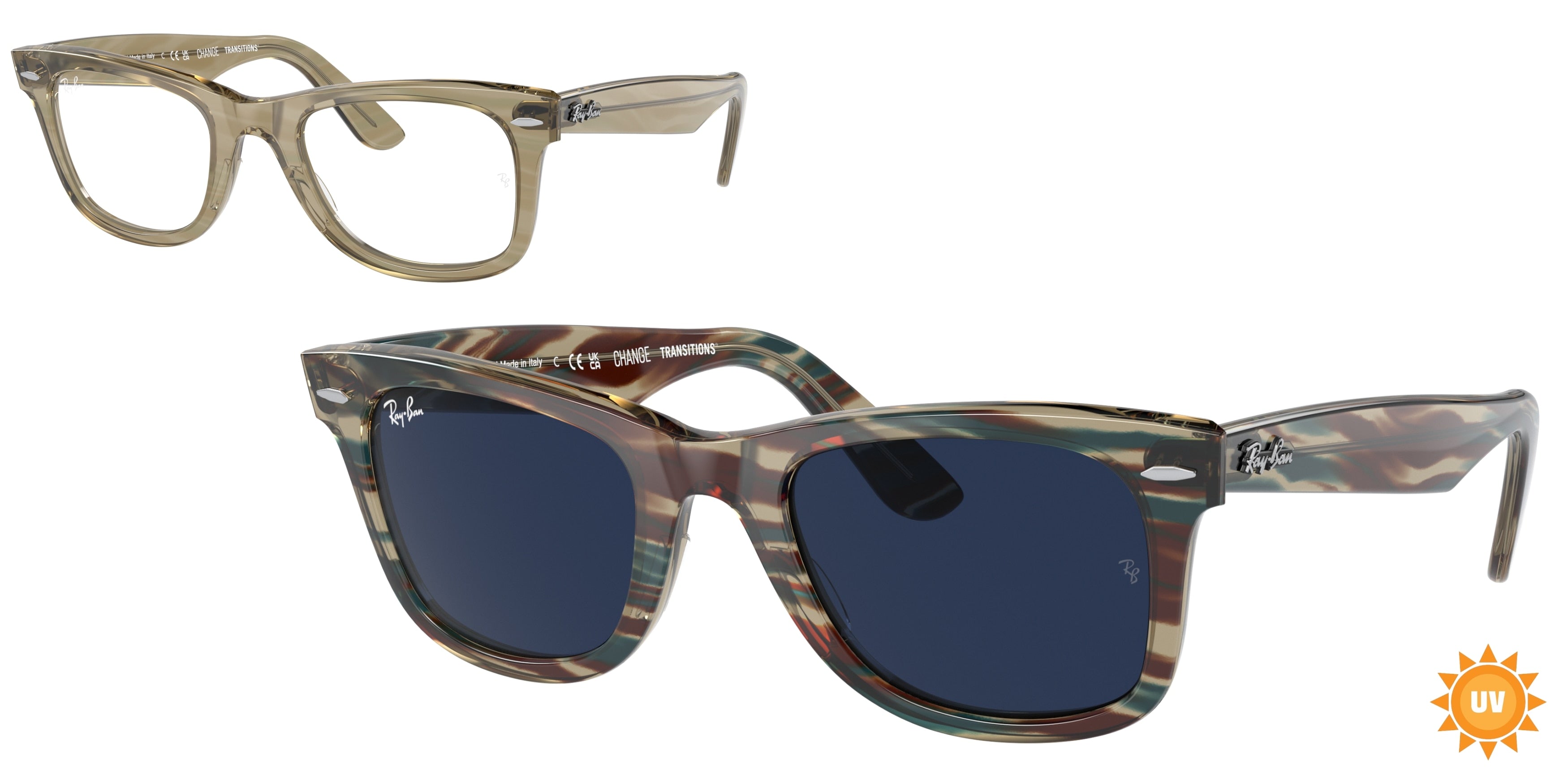 RAY-BAN RB2140 WAYFARER 1387GG 50 - 4