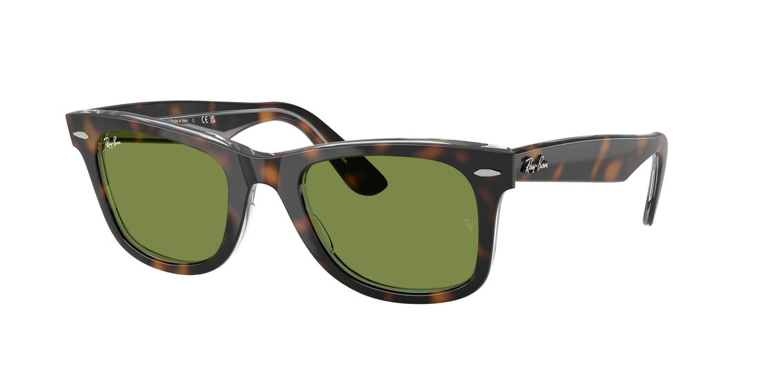 Lunettes de soleil ray-ban rb2140 wayfarer 14134e havana square unisex taille 50mm - Vue principale
