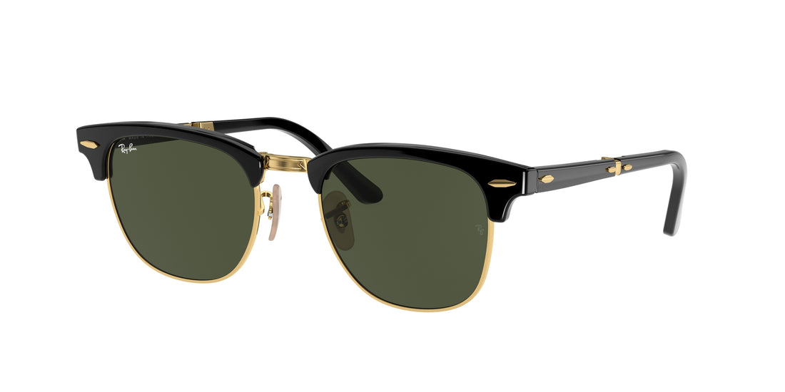Occhiali da sole ray-ban rb2176 clubmaster folding 901 unisex taglia 51mm - Vista principale
