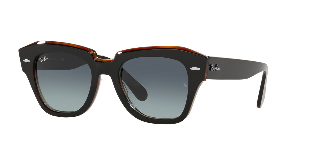 Óculos de sol ray-ban rb2186 state street 132241 unisex tamanho 52mm - Vista principal