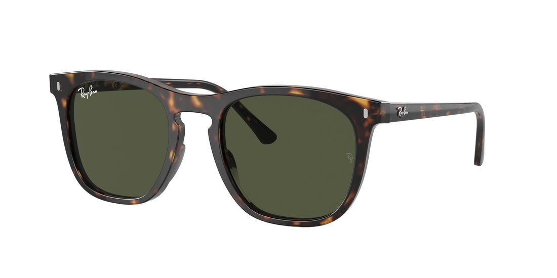 Sunglasses ray-ban rb2210 902/31 havana square unisex size 53mm - Main view