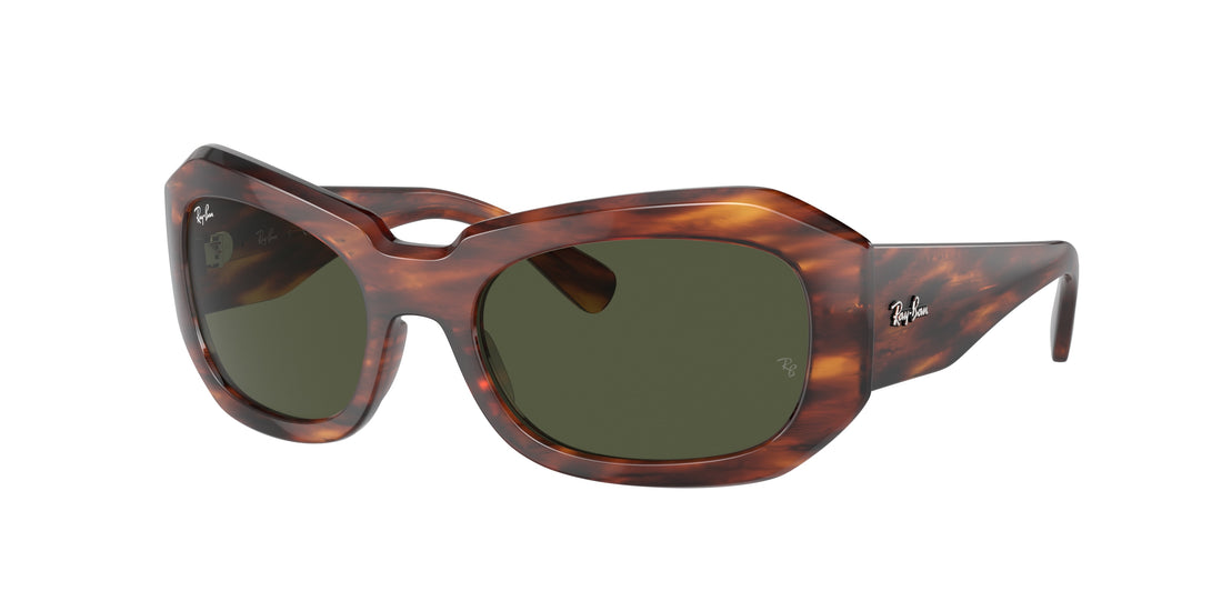 Sonnenbrillen ray-ban rb2212 beate 954/31 marron pillow unisex größe 56mm - Hauptansicht
