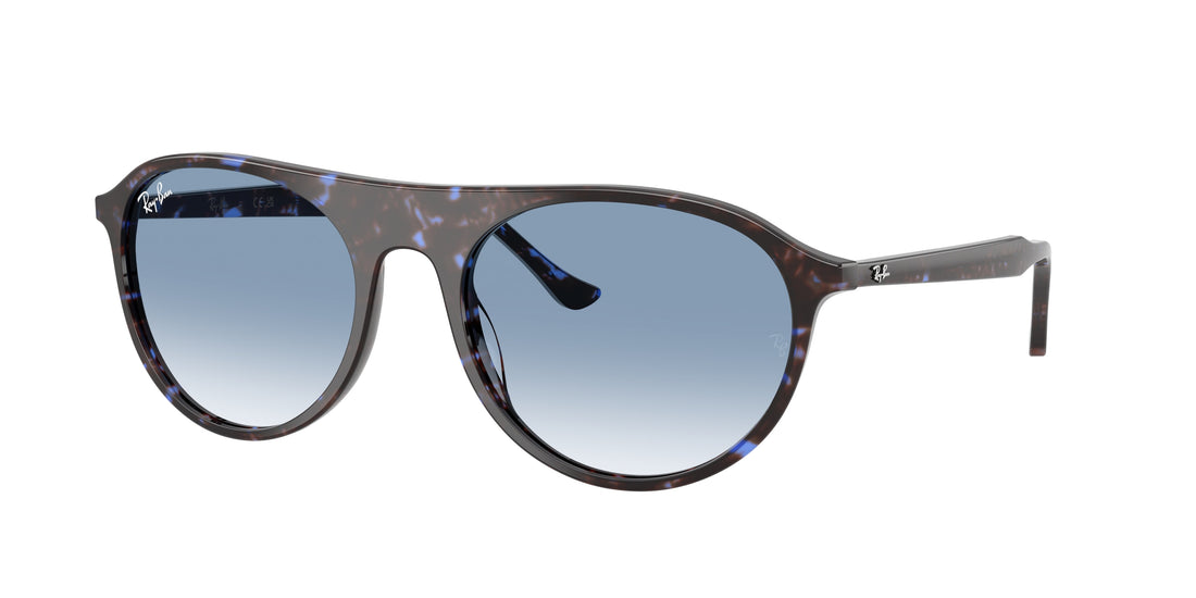 Óculos de sol ray-ban rb2215 14303f azul square unisex tamanho 56mm - Vista principal