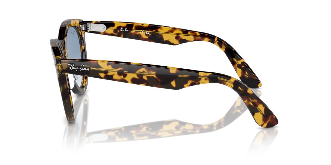 Sonnenbrillen ray-ban rb2241 wayfarer way 13323f amarillo round unisex größe 51mm - Detailansicht