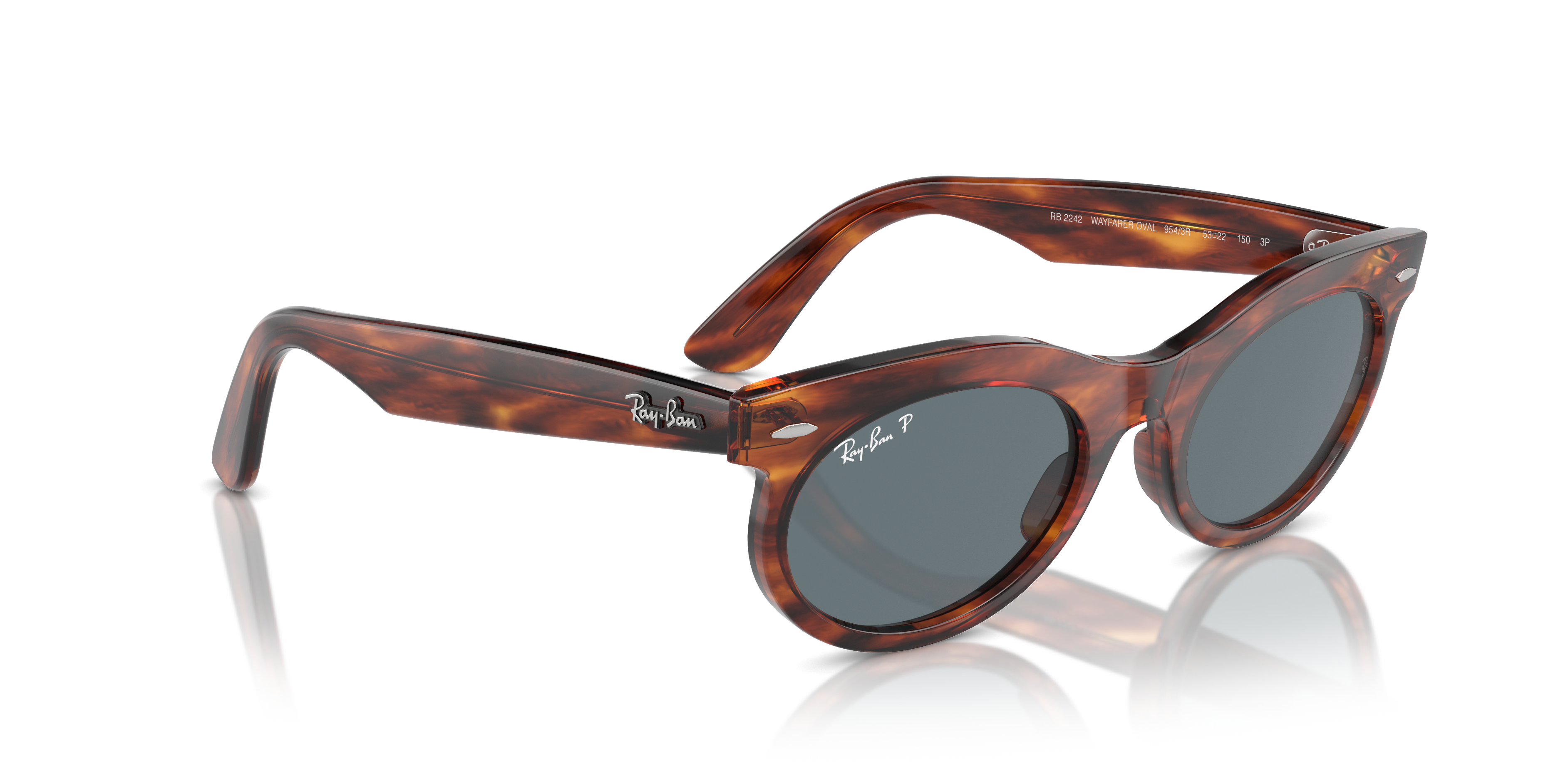 RAY-BAN RB2242 WAYFARER OVAL 954/3R 53