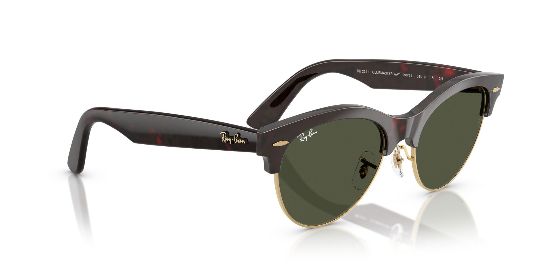 RAY-BAN RB2341 CLUBMASTER WAY 990/31 51