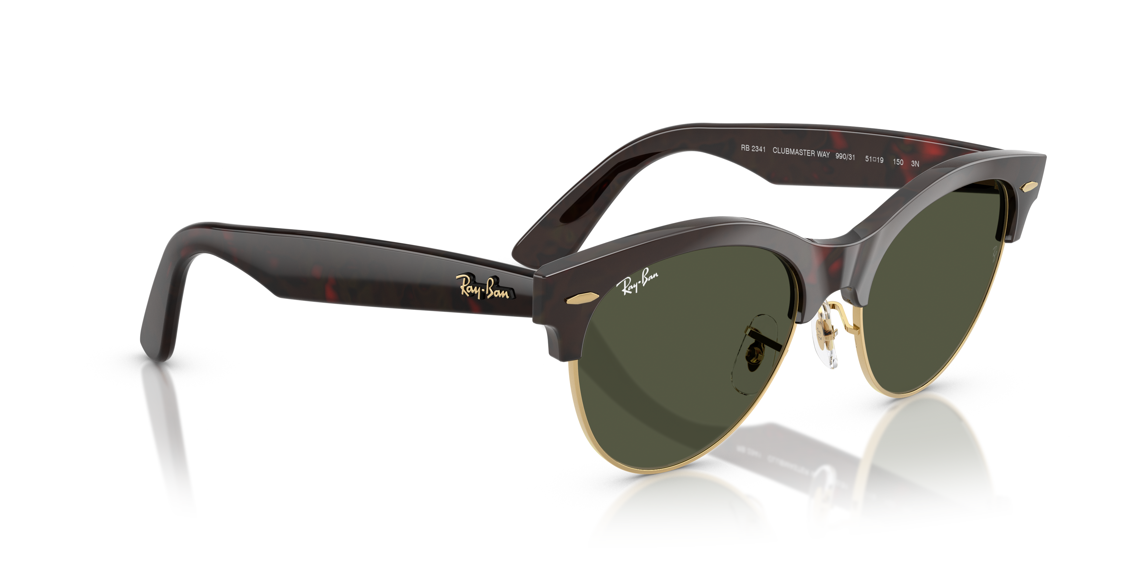 RAY-BAN RB2341 CLUBMASTER WAY 990/31 54